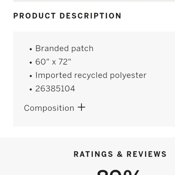 🔥Last One! VS PINK Sherpa Blanket PRICE FIRM🐶 - Picture 2 of 4